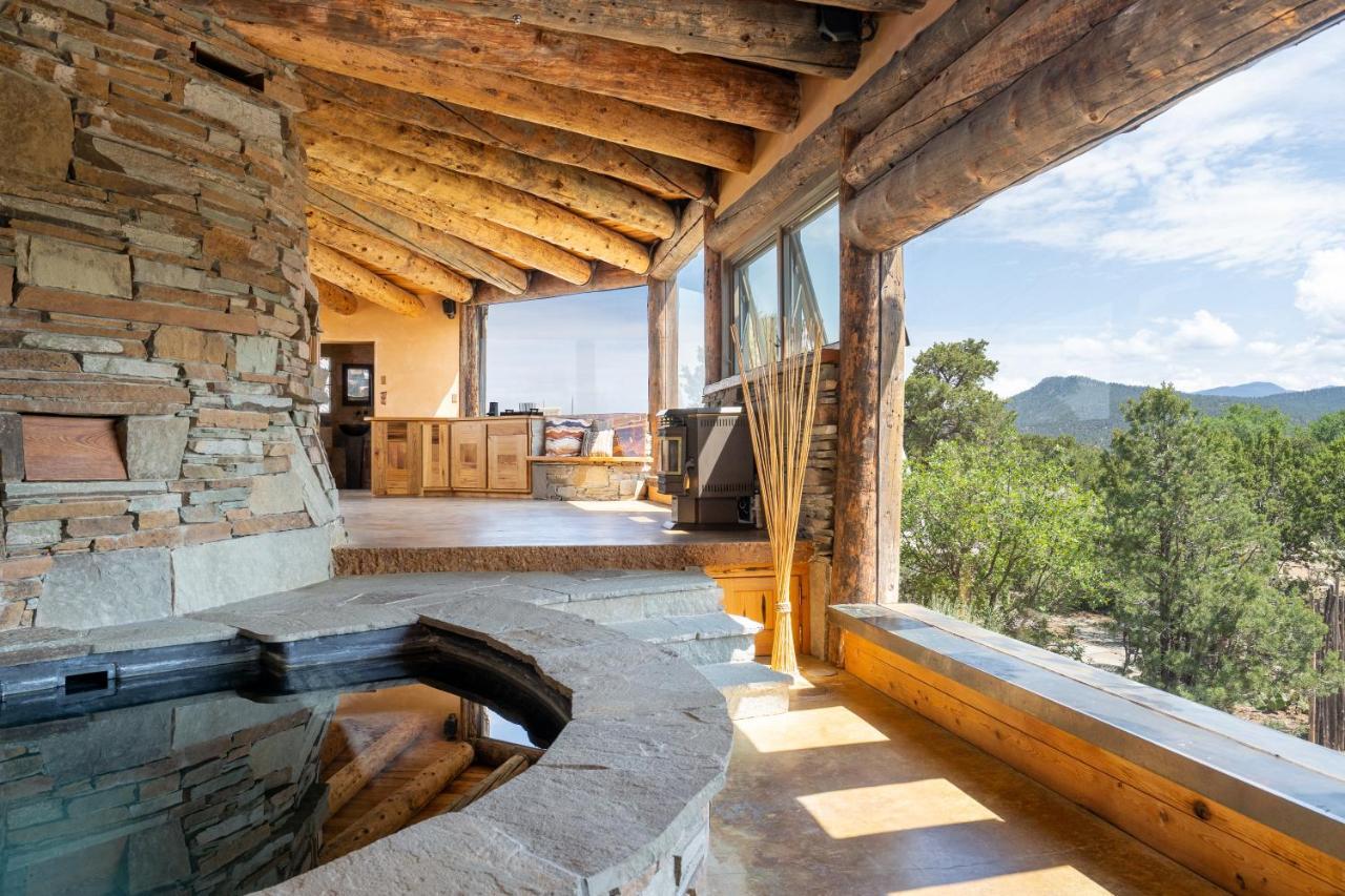 Santa Fe Ridgetop Retreat With 2 Hot Tubs And Views Exterior foto